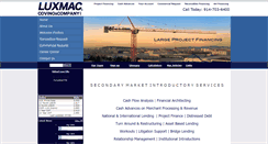 Desktop Screenshot of luxmac.com